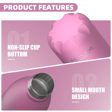 500ML Stainless Steel Thermal Bottle Double Vacuum Flasks Insulated Cup for Hot and Cold Sports Water Bottle Car Travel Mug