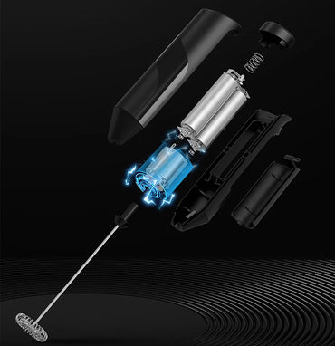 Electric Milk Foamer Coffee Maker Hand Mixer Cappuccino Ground Foam Blender Egg Beater Type Convenient Small Power