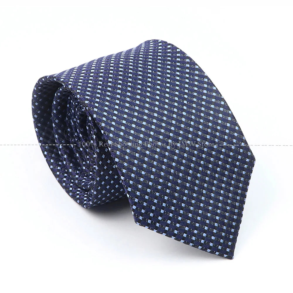 New Design Dot Wedding Men Tie Grey Blue Striped Paisley Flower Necktie Men Business Dropshipping Groom Collar Accessories Gift