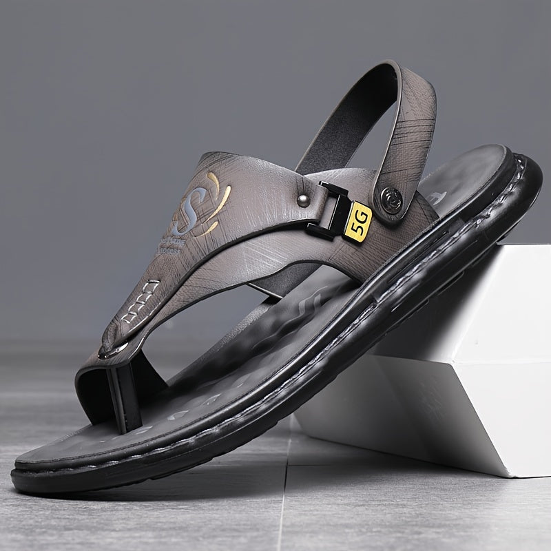 Men's Bunion Corrector Flip Flops, Quick-Drying Comfy Thong Sandals For Indoor Outdoor, Summer