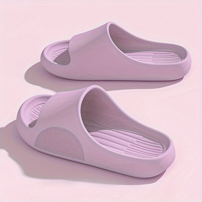 Mens Oversized Slippers - Ultra-Comfort Pillow Sole, Quik-Dry Eva, Odor-Eliminating - Versatile Beach to Home, Non-Slip Sandals