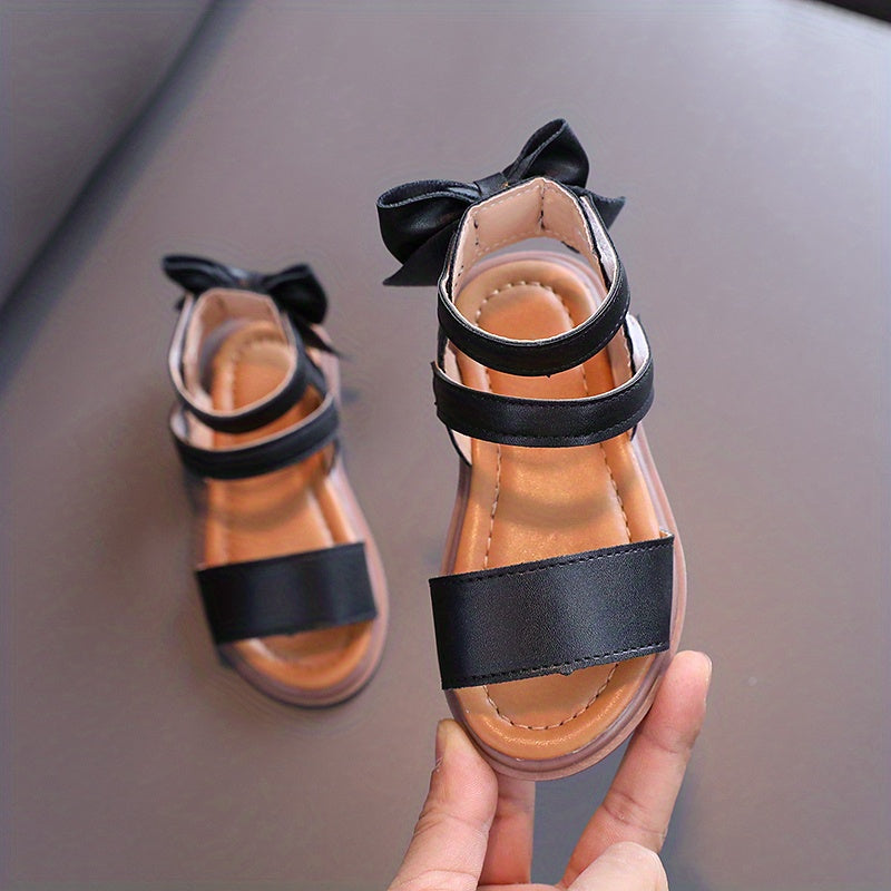 Adorable Bowknot Sandals - Breathable, Lightweight, Comfortable, Anti-Slip Sandals for Baby Girls - Perfect for Indoor & Outdoor Summer Fun, Stylish, Open-Toe Design for Little Princesses!