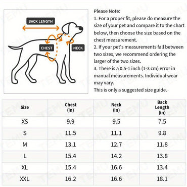 Cute Winter Dog Clothes, Keep Your Pup Cozy And Stylish Christmas Gift