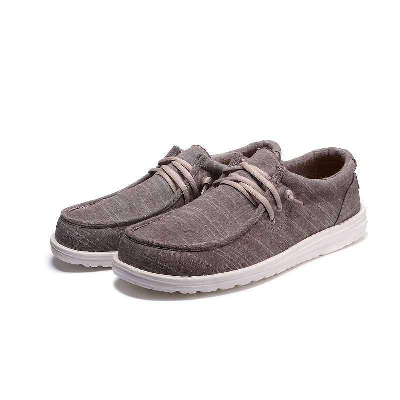 Mens Denim Loafers - Ultra-Breathable, Super Casual Slip-On Shoes for Walking, Comfortable Sneakers for Daily Wear and Outdoor Activities