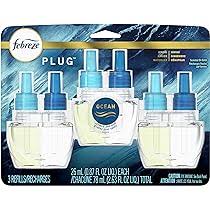 Febreze Plug Origins Fade Defy 0.87 oz. Ocean Scent Plug-In Air Freshener (3-Count)