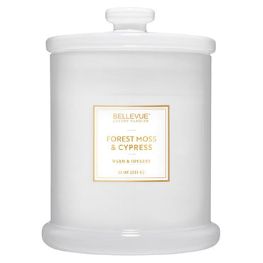 Bellevue Luxury 11 oz. Glass Candle, Set of 4