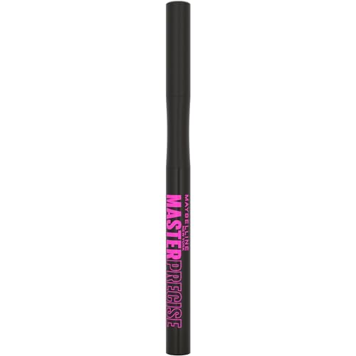 Maybelline New York Eyestudio Master Precise All Day Waterproof Liquid Eyeliner Makeup, Black, 1 Count