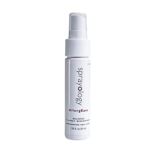 Sprayology AllergEase - Oral Allergy Spray - Homeopathic Allergy Relief | Gluten-Free | All Natural | Lactose Free | 30 Day Supply (1.38 fl oz)