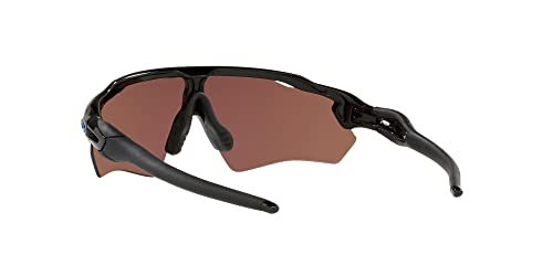 Oakley Youth OJ9001 Radar Ev XS Path Rectangular Sunglasses, Polished Black/Prizm Deep Water Polarized, 31 mm
