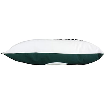 College Covers Solid Color Bolster Travel Pillow, 1 Count (Pack of 1), Michigan State Spartans