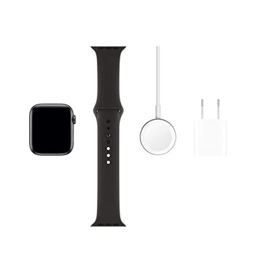 Apple Watch Series 5 (GPS + Cellular, 44MM) - Space Gray Aluminum Case with Black Sport Band (Refurbished)