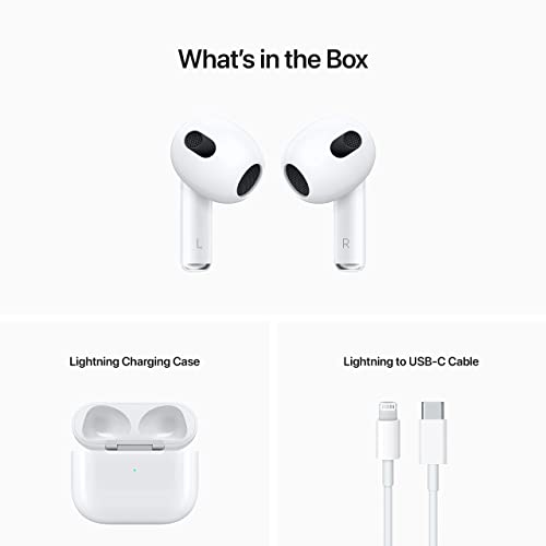 Apple AirPods with Lightning Charging Case (3rd Generation) (Refurbished)
