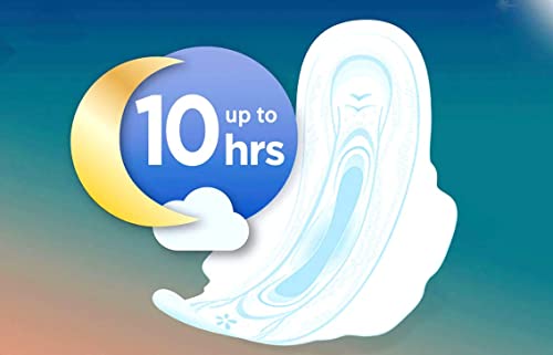 Always Always Ultra Thin Size 4 Overnight Pads with Wings Unscented 80 Ct.