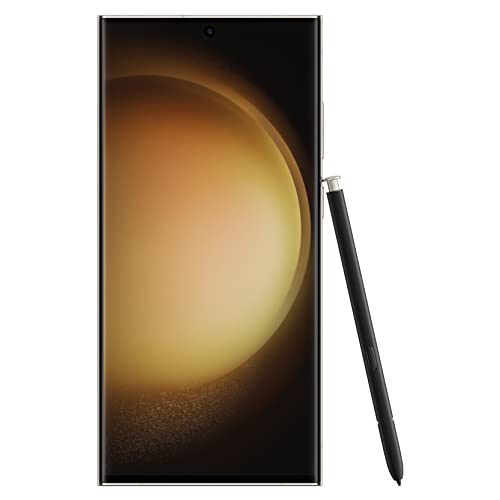 SAMSUNG Galaxy S23 Ultra Cell Phone, Factory Unlocked Android Smartphone, 512GB, 200MP Camera, Night Mode, Long Battery Life, S Pen, US Version, 2023, Cream