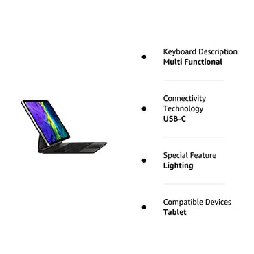 Magic Keyboard for 11-inch iPad Pro (2nd Generation) - US English (Refurbished)