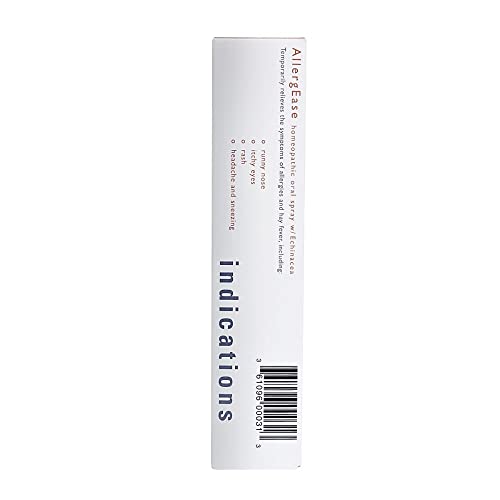 Sprayology AllergEase - Oral Allergy Spray - Homeopathic Allergy Relief | Gluten-Free | All Natural | Lactose Free | 30 Day Supply (1.38 fl oz)