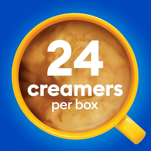 International Delight Coffee Creamer Singles, Sweet & Creamy, Shelf Stable Flavored Creamer, 24 Ct, 0.44 FL OZ, Pre-Portioned Creamers