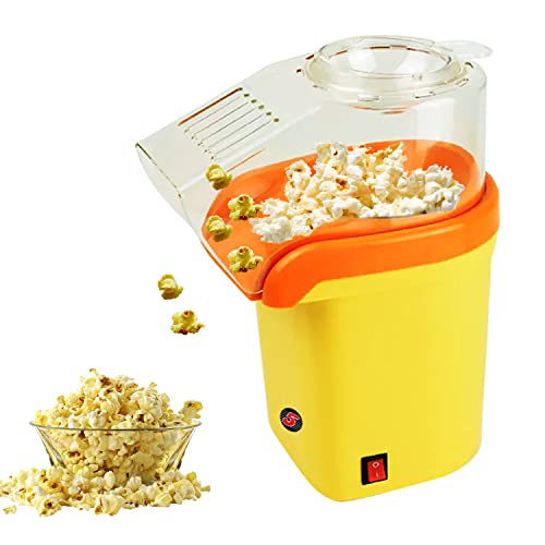 Popcorn Machine Hot Air Electric Popper Kernel Corn Maker Bpa Free No Oil 5  Core POP B 