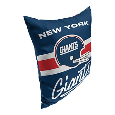 Northwest Official NFL New York Giants Nostalgic Proud Decorative Pillow, Team Colors, 15" x 12"