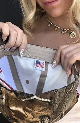 Mersinni Trump 2024 MAGA Camo Embroidered Hat Keep Make America Great Again Cap Made in USA