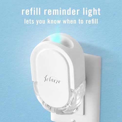 Febreze Odor-Fighting Fade Defy PLUG Air Freshener Refill, Gain Original Scent, (3) .87 fl. oz. Oil Refills