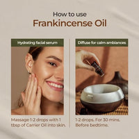 Gya Labs Frankincense Essential Oil for Pain & Body Comfort - for Face & Diffuser - 100% Pure Natural Aromatherapy Oils for Skin (0.34 fl oz)