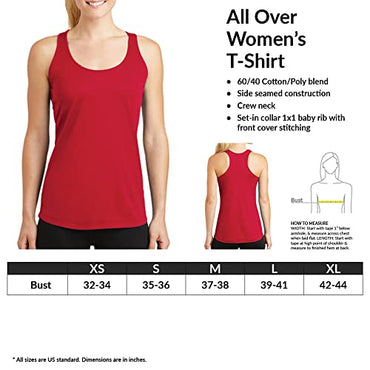 4th of July American Flag Bald Eagle Splatter All Over Womens Work Out Tank Top Multi SM