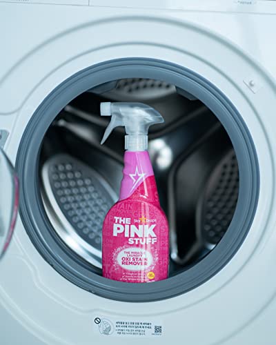 Stardrops - The Pink Stuff - The Miracle Laundry Stain Removing Kit - Oxi Powder Whites - Oxi Powder Colors - Oxi Stain Remover Spray (1 White's Powder, 1 Color's Powder, 1 Stain Remover)