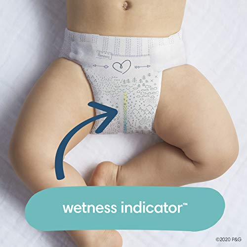 Pampers Pure Protection Diapers - Size 4, 150 Count, Hypoallergenic Premium Disposable Baby Diapers