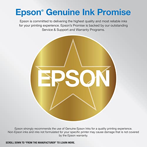 Epson EcoTank ET-2850 Wireless Color All-in-One Cartridge-Free Supertank Printer with Scan, Copy and Auto 2-Sided Printing. Full 1-Year Limited Warranty - White (Refurbished)