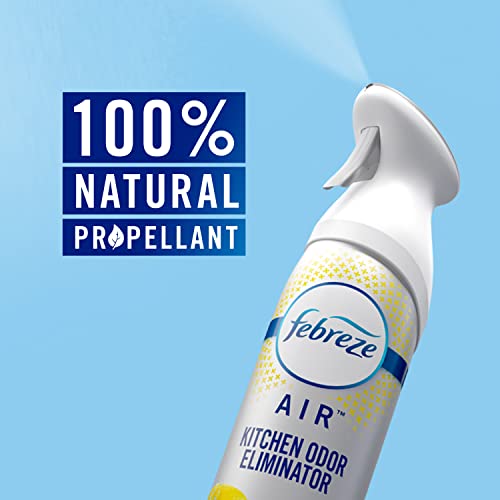 Febreze Room Air Fresheners, Home & Kitchen Room Fresheners, Air Freshener Spray, Odor Fighter Air Freshener for Home, Fresh Lemon Scent, 8.8 oz. Aerosol Can (Pack of 3)