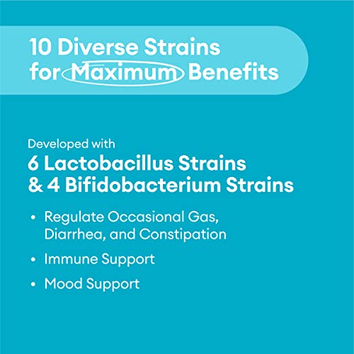 Physician's CHOICE Probiotics 60 Billion CFU - 10 Strains + Organic Prebiotics - Immune, Digestive & Gut Health - Supports Occasional Constipation, Diarrhea, Gas & Bloating - For Women & Men - 30ct