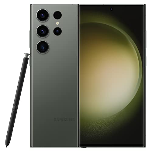 SAMSUNG Galaxy S23 Ultra Cell Phone, Unlocked Android Smartphone, 512GB, 200MP Camera, S Pen, Night Mode, Record 8K Video, Long Battery Life, Fastest Mobile Processor, US Version, 2023, Green