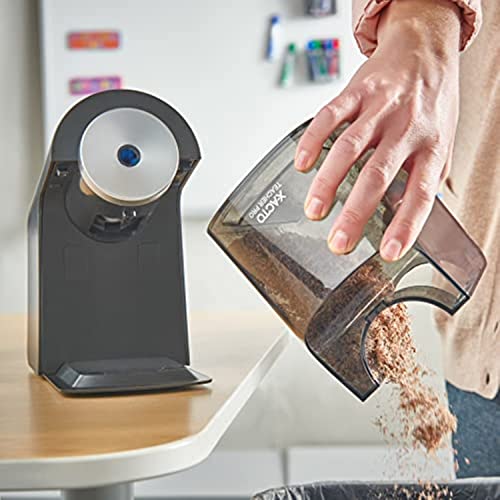 X-ACTO® Pencil Sharpener, Teacher Pro® Electric Pencil Sharpener, With Auto Adjust Dial, SafeStart® Motor, SmartStop®, Black, 1 Count