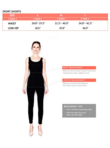 RIBOOM Women Workout Fitness Running Shorts Double Layer Active Yoga Gym Sport Shorts Violet