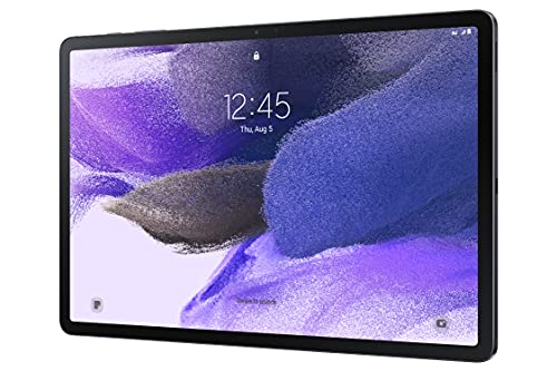 SAMSUNG Galaxy Tab S7 FE 12.4” 64GB WiFi Android Tablet, Large Screen, S Pen Included, Multi Device Connectivity, Long Lasting Battery, US Version, 2021, Mystic Black