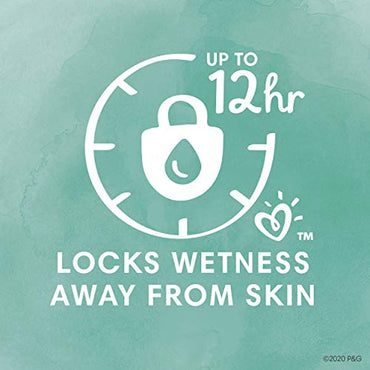 Pampers Pure Protection Diapers - Size 4, 58 Count, Hypoallergenic Premium Disposable Baby Diapers