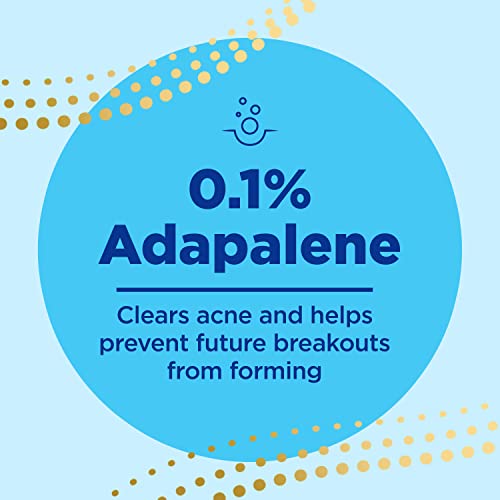 Differin Acne Treatment Gel, 30 Day Supply, Retinoid Treatment for Face with 0.1% Adapalene, Gentle Skin Care for Acne Prone Sensitive Skin, 15g Tube