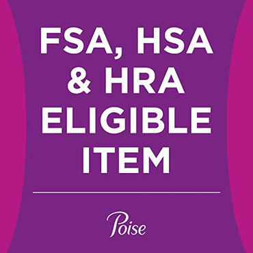 Poise Incontinence Pads & Postpartum Incontinence Pads, 7 Drop Ultra Absorbency, Long Length, 39 Count, Packaging May Vary