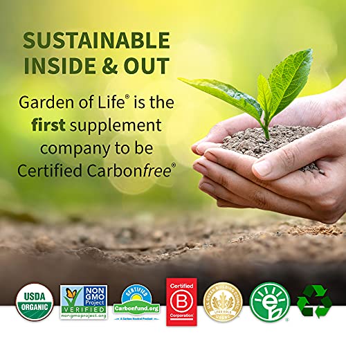 Garden of Life SPORT Whey Protein Powder Vanilla., Premium Grass Fed Whey Protein Isolate plus Probiotics for Immune System Health, 24g Protein, Non GMO, Gluten Free., Cold Processed - 20 Servings