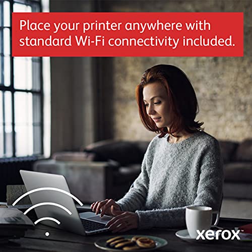 Xerox B225/DNI Multifunction Monochrome Printer, Print/Scan/Copy, Black and White Laser, Wireless, All in One