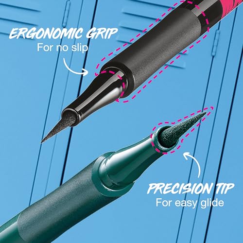 Maybelline New York Eyestudio Master Precise All Day Waterproof Liquid Eyeliner Makeup, Black, 1 Count