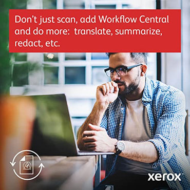 Xerox B225/DNI Multifunction Monochrome Printer, Print/Scan/Copy, Black and White Laser, Wireless, All in One