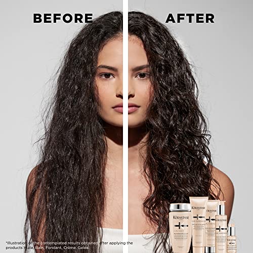 KERASTASE Curl Manifesto Hydratation Essentielle Conditioner | Lightweight Conditioner | Detangles, Smooths & Prevents Frizz | For All Wavy, Curly, Very Curly & Coily Hair | 8.5 Fl Oz