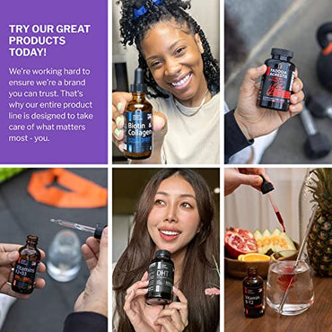 Mushroom Nootropic Supplement with Lions Mane - Mushroom Blend: Lion's Mane, Reishi, Chaga Mushroom Extract - Focus & Brain Support with Turkey Tail, Shiitake, Maitake, Cordyceps Powder - 60 Capsules