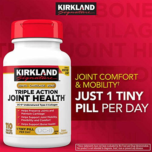 Kirkland Signature Triple Action Joint Health - 110 Coated Tablets