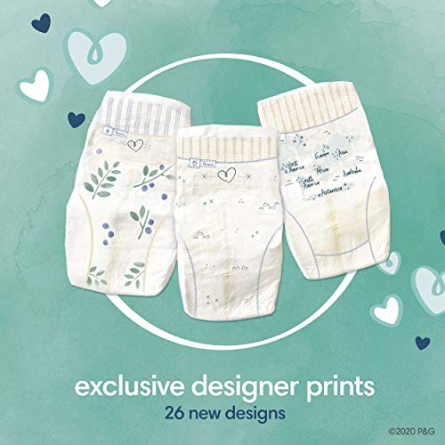 Pampers Pure Protection Diapers - Size 4, 58 Count, Hypoallergenic Premium Disposable Baby Diapers