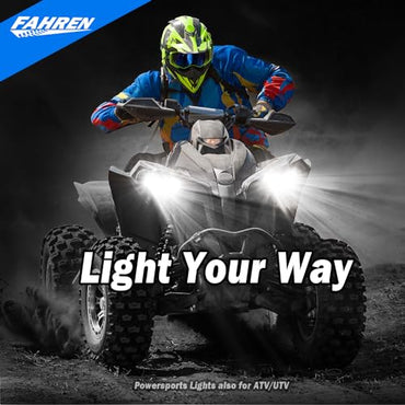 FAHREN H11/H8/H9 LED Bulb, 18000LM Super Bright, 6500K Cool White H11 Bulb for Halogen Replacement, IP68 Waterproof, Pack of 2