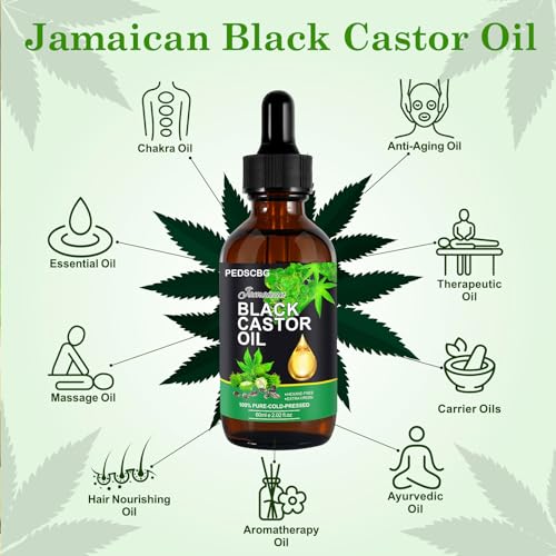 PEDSCBG Castor Oil Pack , Less Stress. Reusable Organic Castor Oil Pack (Certified Organic Castor Oil Included) (Nude)
