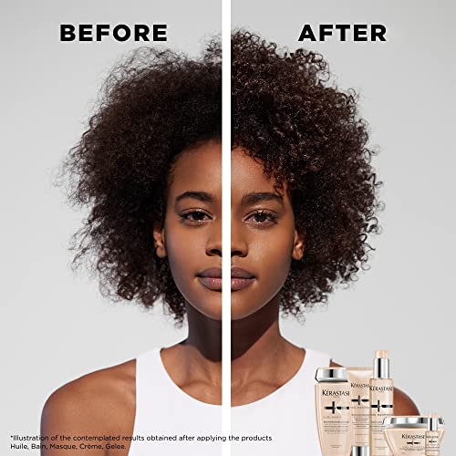 KERASTASE Curl Manifesto Hydratation Essentielle Conditioner | Lightweight Conditioner | Detangles, Smooths & Prevents Frizz | For All Wavy, Curly, Very Curly & Coily Hair | 8.5 Fl Oz